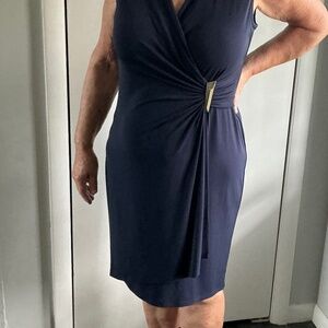 Calvin Klein size 12 navy blue dress